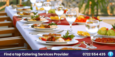 outside corporate private catering services nairobi kenya hire hiring