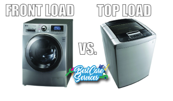 front load vs top load washing machines