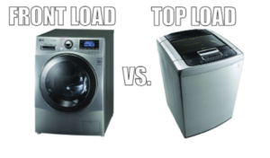 front load vs top load washing machines
